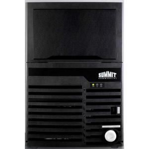 imageSummit 21quot Clear Ice Maker 100 lb Production Capacity Commercial Ice Machine ADA Compliant Stainless Steel BIM100ADABlack