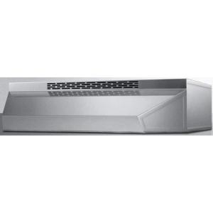 imageSummit Appliance ADAH1736SS Under Cabinet 36quot ADA Compliant Ductless Range Hood in Stainless Steel Finish with Remote Wall Switch 2 Fan Speeds 160 CFM Maximum Air Movement Recirculating Venting