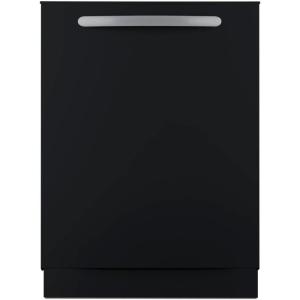 imageSummit Appliance DW242WADA 24quot Wide ENERGY STAR Certified ADA Compliant Builtin Dishwasher with White Door Top Control Panel Pro Style Handle Stainless Steel Interior Made in EuropeBlack