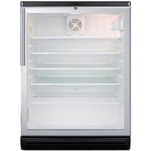 imageSummit Appliance FFBF247SSIM 24 in Counter Depth Bottom Freezer Refrigerator44 Platinum