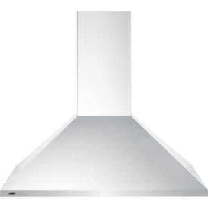 imageSummit Appliance SEH1536SS 36quot Wide WallMounted Range Hood Stainless Steel Finish Slide Controls 400 CFM Blower 6quot Round Ducting Cord Included LED Lighting Bulbs Included