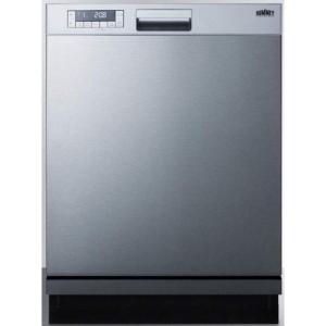 imageSummit DW2435SS 24quotquot BuiltIn Dishwasher with 12 Place Settings Energy Star Certified in Stainless SteelStainless Steel