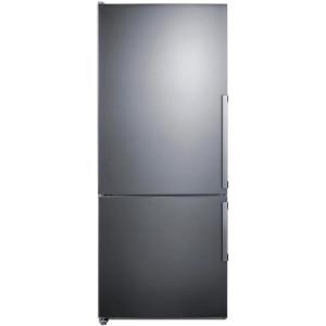 imageSummit FFBF284SSIM 28quot Wide Bottom Freezer Refrigerator Icemaker 138 cuft Stainless Steel Door LED Lighting ENERGY STAR Certified Perfect for Apartments and Small KitchenWithout Icemaker