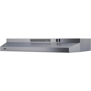 imageSummit H36RSSADA 36quot ADA Compliant Under Cabinet Convertible Range Hood White Finish Top or Rear Exhaust TwoSpeed Fan CharcoalAluminum Mesh Filter Rocket Switch TAA Compliant 36 Inch36 Inch