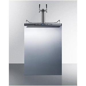 imageSummit SBC635MBISSHHTWIN Wine Dispenser StainlessSteel