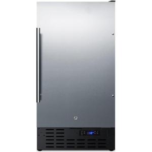 imageSummit SCFF1842CSS Upright Freezer StainlessSteelStainlessSteel