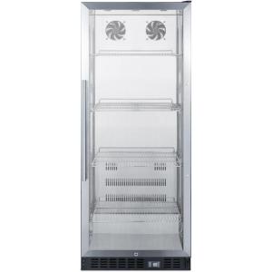 imageSummit SCR1156CSS Beverage Refrigeration GlassStainlessSteelGlassStainlessSteel