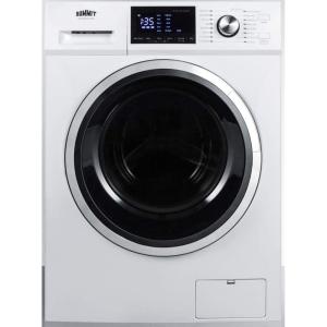 imageSummit SPWD2202W 24quotquot Washer and Dryer Combo with 27 cu ft Capacity 115 Volt Operation 16 Wash Cycles Delay Start Time Sanitary Cycle in WhiteWhite