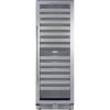 imageSummit 24 Wine Cellar 163 Bottle Capacity Dual Zone Wine Cellar Stainless Steel  SWCP2163Stainless Steel