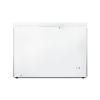 imageSummit Appliance SCFM103 Commercially Listed 10 CuFt Chest Freezer in White with Stainless Steel Corner Guards Manual Defrost Storage Baskets Adjustable Thermostat Removable Divider and Lock