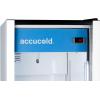 imageAccucold SCR801G 21 Wide Commercial Beverage Refrigerator 756 cuft Capacity LED Lighting Automatic Defrost Adjustable Cantilevered Shelves Glass Door Commercially Listed Sealed BackWhite