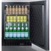 imageSummit 24 Beverage Center 50 cuft Capacity Builtin Minibar Panel Ready SCR610BLSDIF Panel Not IncludedPanel Ready