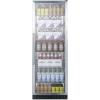 imageSummit 24 Full Size Beverage Cooler Refrigerator with Glass Door  Commercial Display Fridge for Wine Soda  126 Cu Ft 6 Adjustable Wire Shelves 24W x 24D x 6975H Stainless Steel 115V NSFSilver