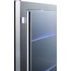 imageSummit Appliance SCR2466BCSS 24 Wide BuiltIn Beverage Cooler 42 cuft Capacity Seamless Stainless Steel Trimmed Glass Door Auto Defrost Front Lock and Stainless Steel CabinetStainless Steel