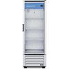imageAccucold SCR801G 21 Wide Commercial Beverage Refrigerator 756 cuft Capacity LED Lighting Automatic Defrost Adjustable Cantilevered Shelves Glass Door Commercially Listed Sealed BackWhite