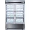 imageAccuCold ARG49ML PharmaVac Performance Series 49 CuFt Upright Pharmacy Refrigerator with Two Glass Door Automatic Defrost Digital Thermostat and Stainless Steel Cabinet