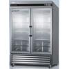 imageAccuCold ARG49ML PharmaVac Performance Series 49 CuFt Upright Pharmacy Refrigerator with Two Glass Door Automatic Defrost Digital Thermostat and Stainless Steel Cabinet