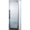 imageSummit 24 Full Size Beverage Cooler Refrigerator with Glass Door  Commercial Display Fridge for Wine Soda  126 Cu Ft 6 Adjustable Wire Shelves 24W x 24D x 698H Stainless Steel White NSF