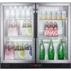 imageSummit 36 Beverage Center 74 cuft Capacity Commercial Beverage Center French Door Stainless Steel amp Glass SCR7012DBSilver