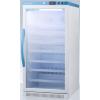 imageSummit Appliance ARG8PV PharmaVac Performance Series 8 CuFt Upright Commercial Vaccine Allrefrigerator with Glass Door Automatic Defrost Digital Thermostast and White Cabinet