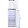 imageSummit Appliance ARG8PVFS30LSTACKMED2 24 Wide AllRefrigeratorAllFreezer Combination Includes ARG8PV Allrefrigerator with Silverion Handle and FS30LMED2 Compact Allfreezer