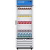 imageSummit Appliance Accucold SCRR261G 30 Wide Commercial Beverage Refrigerator 2134 cuft Capacity Automatic Defrost LED Lighting Highlow Temperature Alarm Selfclosing Door Fancooled Interior