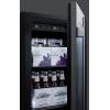 imageSummit Appliance CL181WBVCSS 18 Wide Builtin Beverage Center with Seamless Stainless Steel Trimmed Glass Door and Stainless Steel Wrapped Cabinet Digital Thermostat Automatic DefrostStainless Steel