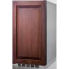 imageSummit Appliance FF195CSSIF Commercially Approved AllRefrigerator Builtin or Freestanding Use Auto Defrost PanelReady Door Wood Panels Not Included Stainless Steel CabinetPanel Ready