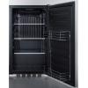 imageSummit Appliance FF195CSSIF Commercially Approved AllRefrigerator Builtin or Freestanding Use Auto Defrost PanelReady Door Wood Panels Not Included Stainless Steel CabinetPanel Ready