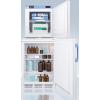 imageSummit Appliance FF7LWFS24LSTACKMED2 Stacked 24 Wide AllRefrigeratorAllFreezer Combination with Locks Digital Controls and NIST Calibrated AlarmThermometers
