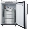 imageSummit Appliance SBC635MOSNK Freestanding Residential Outdoor Beer Dispenser with Auto Defrost Digital Thermostat Stainless Steel Wrapped Exterior and ProfessionalTowel Bar Handle