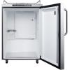imageSummit Appliance SBC635MOSNK Freestanding Residential Outdoor Beer Dispenser with Auto Defrost Digital Thermostat Stainless Steel Wrapped Exterior and ProfessionalTowel Bar Handle
