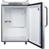 imageSummit Appliance SBC635MOSNKDPL Freestanding Residential Outdoor Beer Dispenser with Auto Defrost Digital Thermostat Diamond Plate Door Stainless Steel Wrapped Exterior and Towel Bar Handle