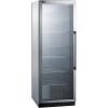imageSummit Appliance SCR1401LH FullSize Commercial Beverage Merchandiser with Left Hand Door Stainless Steel Interior Digital Thermostat SelfClosing Glass Door Lock and Black CabinetBlack