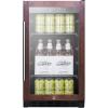 imageSummit Appliance SCR1841BPNRADA 18 Wide Builtin Beverage Center Stainless Steel PanelReady Door Trim Panel Not Included ADA Compliant 27 cuft Capacity Digital Thermostat Automatic Defrost