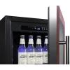 imageSummit Appliance SCR1841BPNRADA 18 Wide Builtin Beverage Center Stainless Steel PanelReady Door Trim Panel Not Included ADA Compliant 27 cuft Capacity Digital Thermostat Automatic Defrost