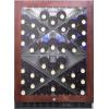 imageSummit Appliance SCR610BLXPNR Builtin Undercounter Commercially Listed Wine Cellar with PanelReady Door Trim Stainless Steel Interior Diamond Style Shelving Digital Controls Lock amp Black Cabinet