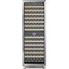 imageSummit Appliance SWC1966B 24 Wide Dual Zone Wine Cellar For BuiltIn or Freestanding Use with Glass Door with Stainless Steel Trim Digital Thermostat Wooden Shelving and FactoryInstalled Lock