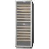 imageSummit Appliance SWCP2116LHD 24 Wide DualZone Wine Cellar Commercially Approved 116 Bottles Capacity Automatic Defrost Black Cabinet Digital Thermostat LeftHand Door Swing Sealed Back