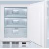 imageSummit Appliance VT65ML7PLUS2ADA ADA Compliant 24 Wide AllFreezer for Freestanding Use with a Manual Defrost NIST Calibrated Thermometer Pullout Drawers Lock and 25C Capability