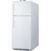 imageSummit Appliance na BKRF18W 30 Top Freezer Refrigerator with 18 cu ft Capacity Temperature Alarm Crisper Door Storage and Frost Free Operation in WhiteWhite