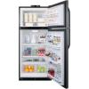 imageSummit BKRF21SS 30 Top Freezer Refrigerator with 204 cu ft Capacity Temperature Alarm Crisper Door Storage and Frost Free Operation in Stainless SteelWhite