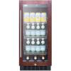 imageSummit SCR1536BGPNR Summit SCR1536BGPNR 15 Inch Wide Commercial Beverage Center with Professional HandlePanel Ready