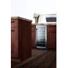 imageSummit SWC1535BCSS 15 Wine Cooler with 33 Bottle Capacity in Stainless Steel