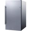 imageSummit Appliance FF195CSS Commercially Approved ENERGY STAR Certified 19 Wide Shallow Depth Allrefrigerator for Builtin or Freestanding Use with Front Lock and Stainless Steel Exterior