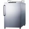 imageSummit Appliance SBC635MOS7NK Freestanding Commercially Listed Outdoor Beer Dispenser with Auto Defrost Digital Thermostat Stainless Steel Wrapped Exterior and Professional Towel Bar Handle