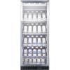 imageSummit Appliance SCR1156CHCSS FullSize Commercially Listed Wine Cellar with Stainless Steel Interior Champagne Shelving Digital Controls SelfClosing Glass Door and Stainless Steel Cabinet