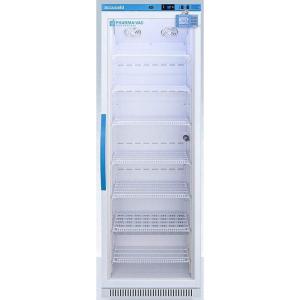 imageAccuCold ARG15PVDL2B 24 Upright Vaccine Refrigerator with 15 cu ft Capacity PlasticCoated Wire Shelves Temperature Alarm and FactoryInstalled Lock in White