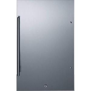 imageSummit 19 Refrigerator Shallow Depth Builtin Outdoor Refrigerator ENERGYSTAR 313 cuftCapacity Stainless Steel SPR196OSCSS
