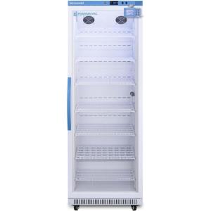 imageSummit Appliance ARG18PVDL2B 18 CuFt Upright Vaccine RefrigeratorDigita Digita Data Logger Silverion Handle Interior Light and Hospital Grade Cord with Green Dot Plug